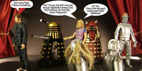 Doctor Who webcomics - The Cybermen vs The Daleks