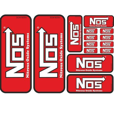 NOS Decal Sticker Nitrous Oxide Label Graphic Set Vinyl Adhesive | ubicaciondepersonas.cdmx.gob.mx