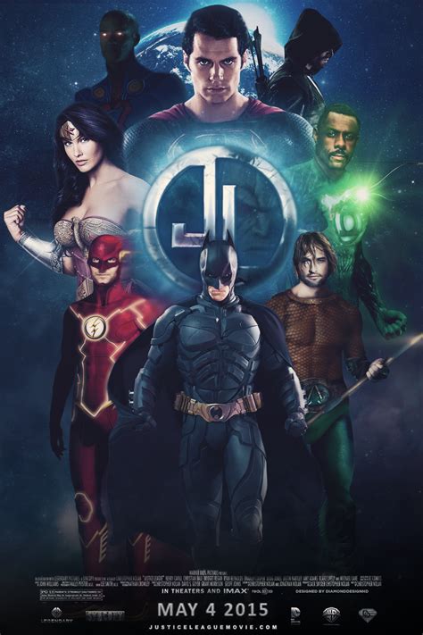 Justice League (FAN-MADE) Movie Poster - DC Comics Fan Art (34675858) - Fanpop