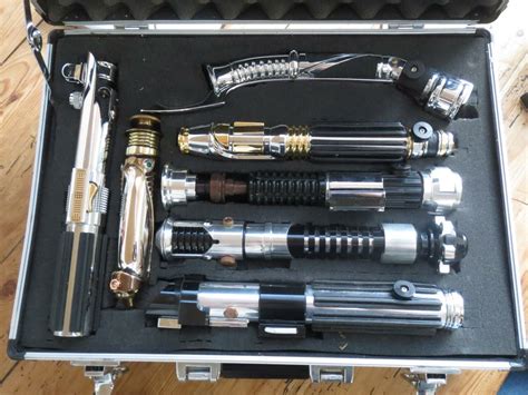 Saber Collection | Star wars merchandise, Lightsaber, Lightsaber design