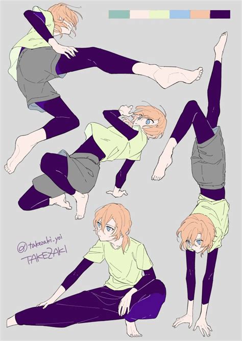 Media Tweets by たけざき (@takezaki_yoi) / Twitter | Anime poses reference ...