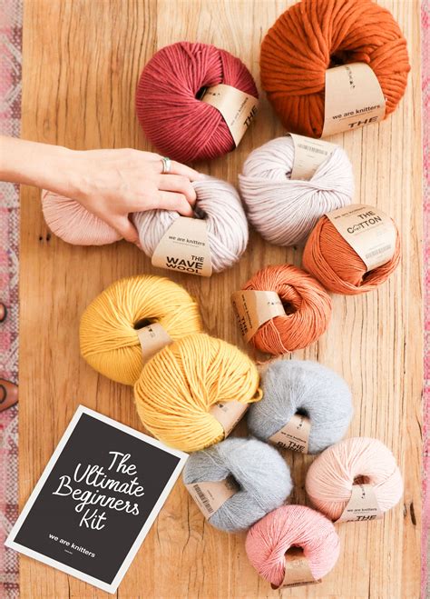 The Ultimate Beginners Kit in 2021 | Beginner kit, Knitting for beginners, Knitting kits