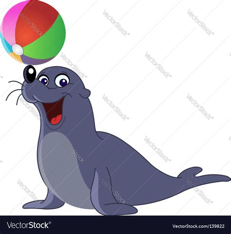 Sea lion vector by yayayoy - Image #139822 - VectorStock