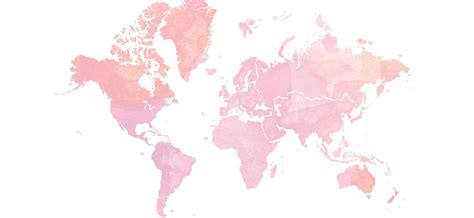 Pink World Map Wallpapers - Wallpaper Cave