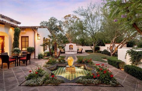 Pin on Spanish Revival “aufera” | Arizona backyard, Spanish landscaping ...