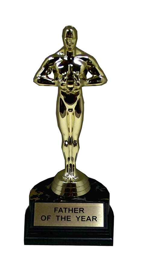 7" Father's Day Trophy Great Gift (Father Of The Year) - Walmart.com - Walmart.com