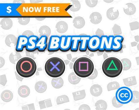 PS4 Buttons by Arks💢