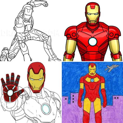 25 Easy Iron Man Drawing Ideas - How to Draw Iron Man