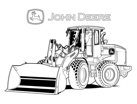 Free John Deere Printable Coloring Pages