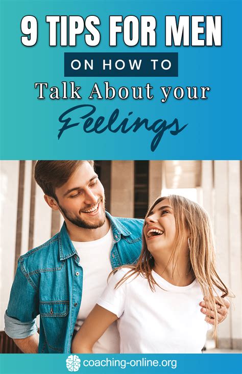 9 Tips for Men on How to Talk About Your Feelings