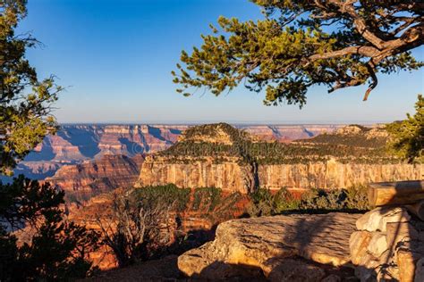 Scenic Grand Canyon North Rim Stock Image - Image of destination ...