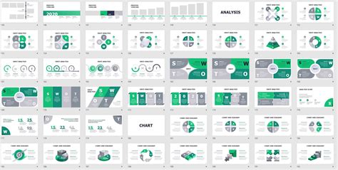 Business Chart Powerpoint Fully Editable Templates 500 - Etsy