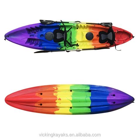 3 Person Kayak 12ft Sit On Top Tandem Paddle Fishing Kayaks - Buy 3 Person Kayak,Kayak Fishing ...