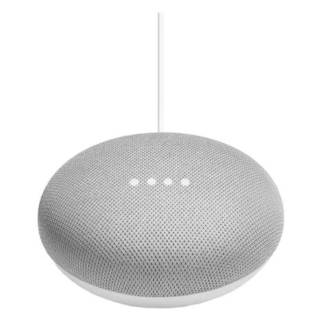 Round Grey Google Home Mini Smart Speaker Google Home Mini, Size ...