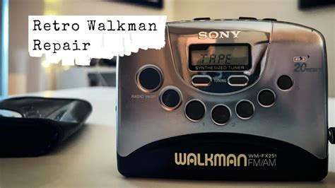 Sony Walkman Repair! - YouTube