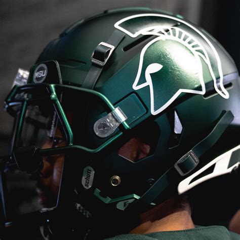 Michigan State - HELMET HISTORY