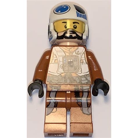 LEGO Resistance X-wing Pilot (Snap Wexley) Minifigure | Brick Owl ...