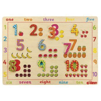 Wooden Number Puzzle (1-10) | Puzzles for kids, Number puzzles, Wooden numbers