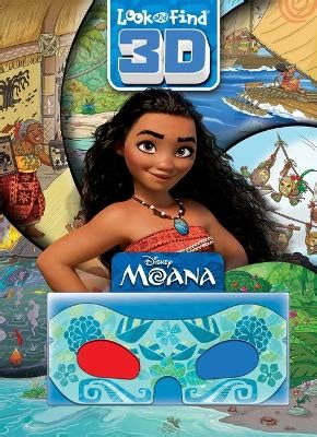 Disney Moana Look And Find 3D - Bateman Books