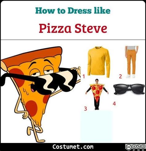 Pizza Steve (Uncle Grandpa) Costume for Cosplay & Halloween | Pizza ...