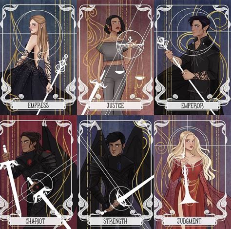 Acotar tarot cards | A court of mist and fury, A court of wings and ruin, Sarah j maas