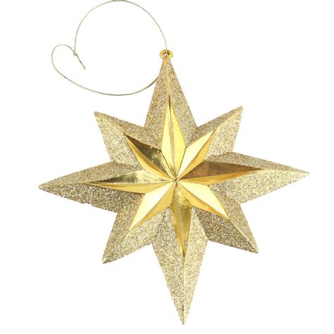 Gold Metallic Star Ornament - Christmas Ornaments - Christmas and Winter - Holiday Crafts ...