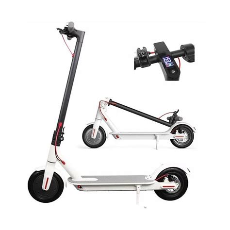 Buy Foldable Eco Electric Scooter : White Color, 3 Speed Mode