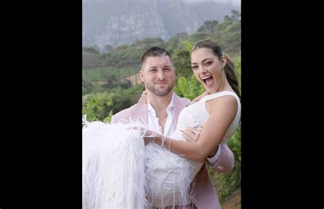 Tim Tebow marries former Miss Universe Demi-Leigh Nel-Peters in South Africa