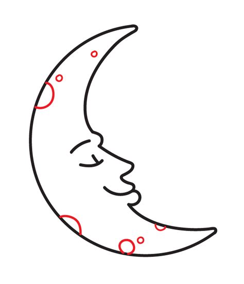 How to Draw a Crescent Moon with a Face Cresent Moon, Crescent, Cool Sketches, Art Drawings ...