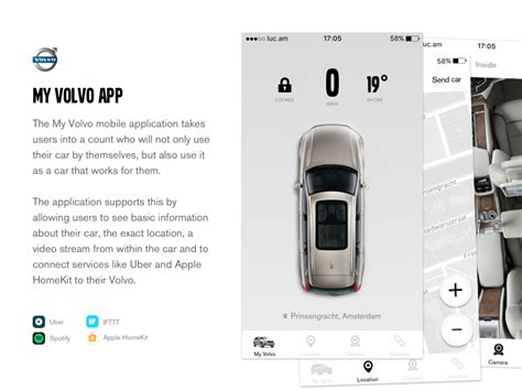 My Volvo App by Luc van Loon on Dribbble