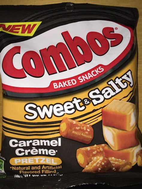 Combos baked snacks sweet & salty caramel cream pretzel | New food ...