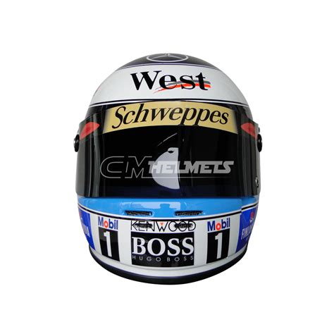 MIKA HAKKINEN 1998 F1 REPLICA HELMET FULL SIZE - CM Helmets