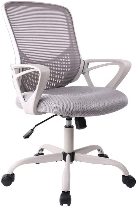 Best-Office-Chairs-7-White-Ergonomic-Desk-Chair - Walyou