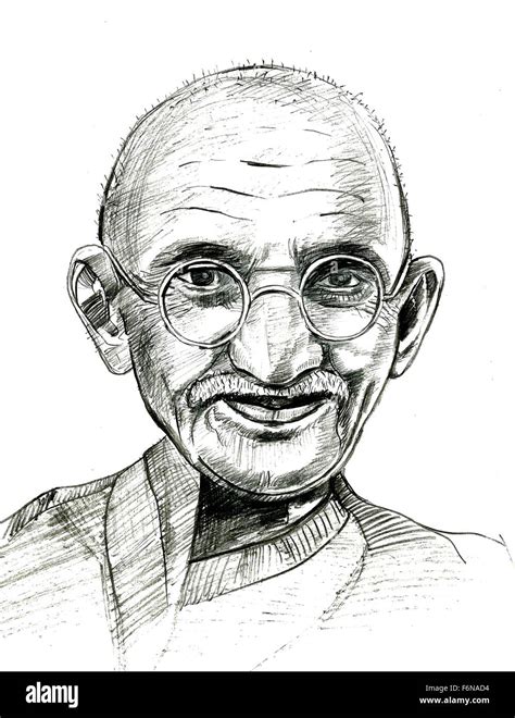 Mahatma Gandhi Sketch