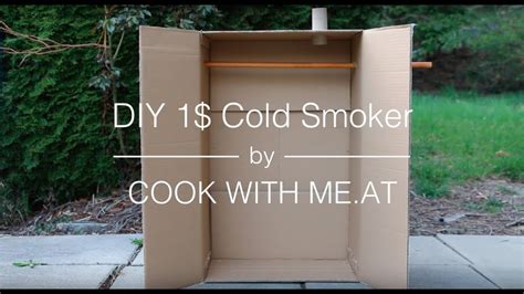 DIY 1$ Cold Smoker - Video Tutorial (Galileo Special) - COOK WITH ME.AT - YouTube