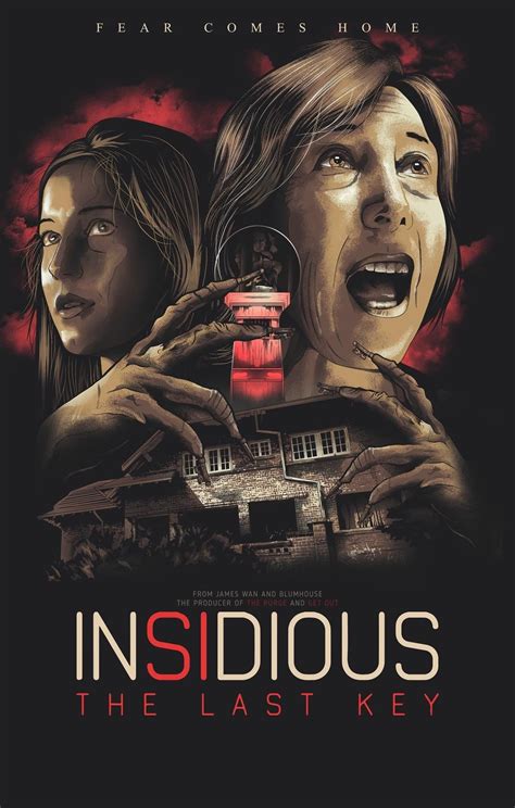 Insidious: The Last Key (2018) [1080x1097] | Insidious movie, Horror movie posters, Horror posters