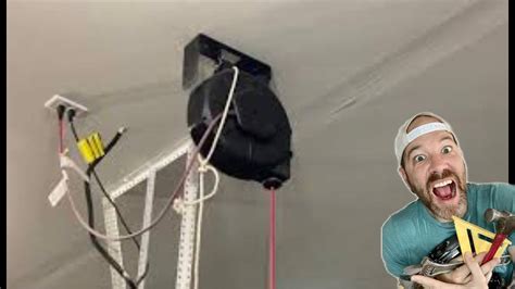🍒 The **BEST** Retractable Extension Cord Ceiling / Wall Mounted No More Tangles! - YouTube