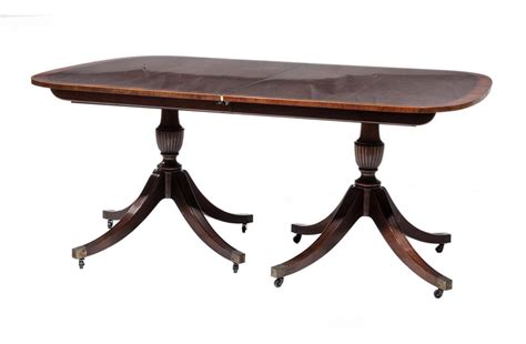 Lot - Baker Furniture Mahogany Dining Table