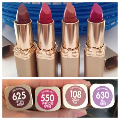 Loreal lipsticks shade names shown in picture NEW | Loreal lipstick ...