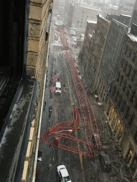 1 dead, 3 injured in massive crane collapse in NYC