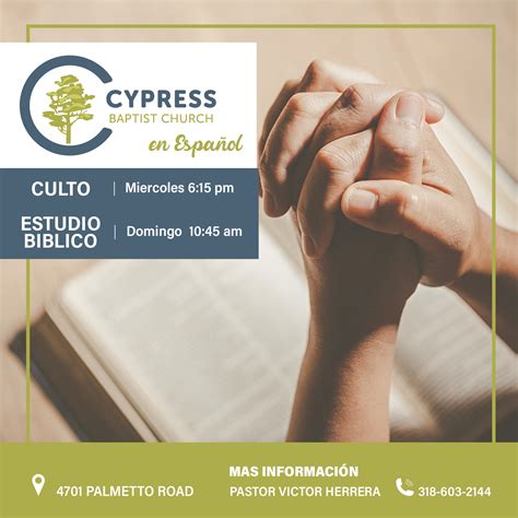 Cypress Baptist Church en Español