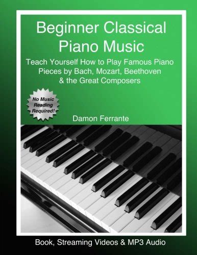 Beginner Classical Piano Music: Teach Yourself How to Play Famous Piano ...