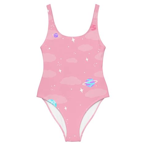Pink Galaxy Swimsuit — Robin Eisenberg