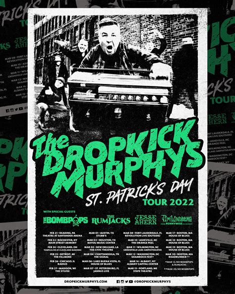 Dropkick Murphys March 17 2024 - Daron Emelita