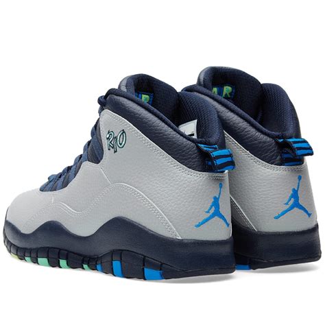 Nike Air Jordan 10 Retro Wolf Grey & Photo Blue | END. (US)