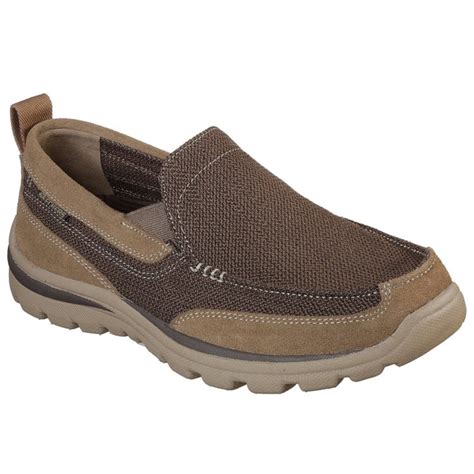 Skechers Men's Superior Milford Light Brown Slip-On Canvas Shoe by Skechers at Fleet Farm