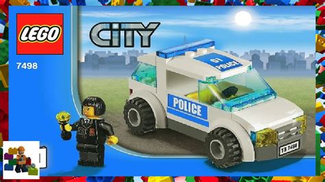 LEGO instructions - City - Police - 7498 - Police Station (Book 1) - YouTube