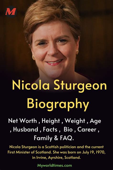 Nicola Sturgeon Biography Nicola Sturgeon Net WorthNicola Sturgeon Wiki BiographyNicola Sturgeon ...