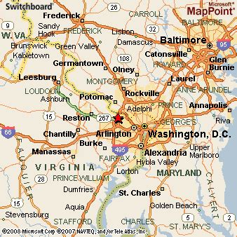 McLean, Virginia Area Map & More