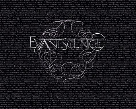 Evanescence Lyrics by phEight on DeviantArt